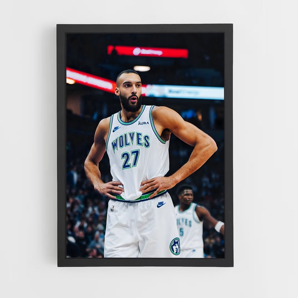 Poster Rudy en Action – affiche Basketball (vue 2)